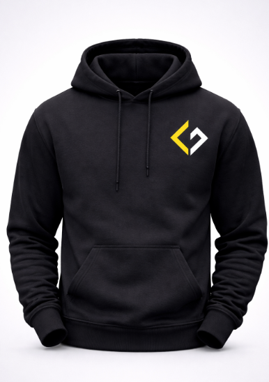 Codegiganten Hoodie, Black Version