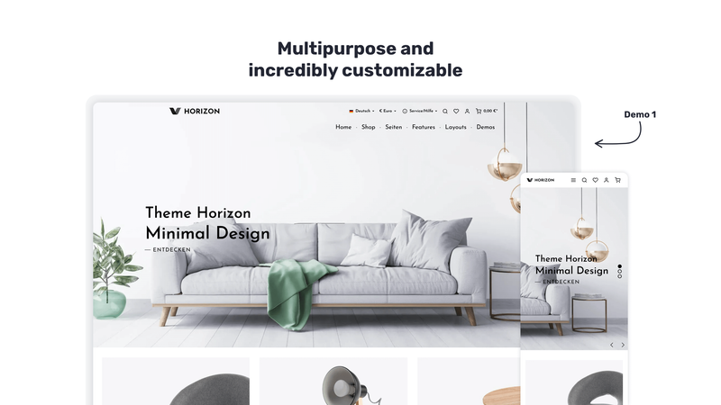 Horizon | Pro | Universelles Premium Theme