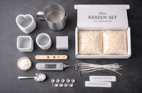 Mini Kerzen Set – DIY Kerzen Set zum Selbermachen (inkl. Zubehör)