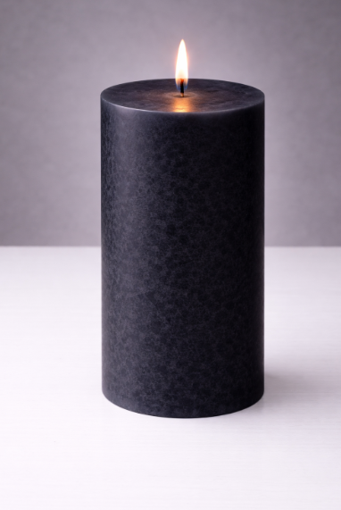 Classic Pillar Candle – Schlichte Stumpenkerze 30 cm